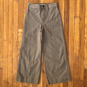 Madewell Emmett Khaki Utility Denim